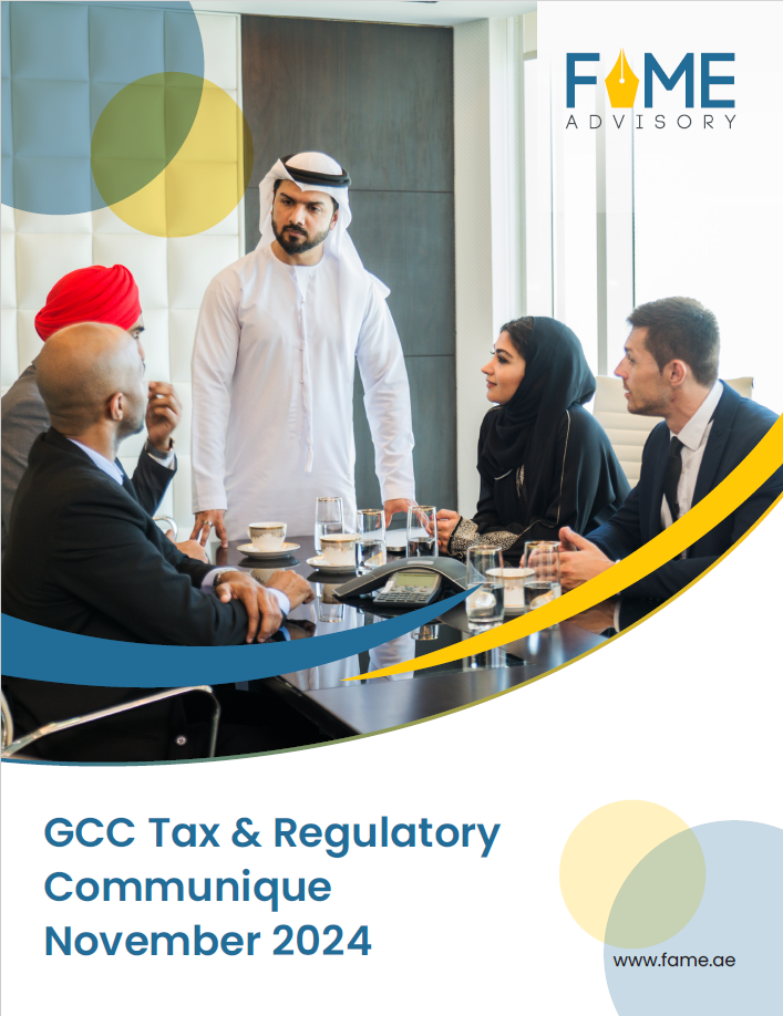 GCC Tax and Regulatory Communique November 2024